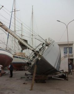 Freek winds cause damage in Monastir