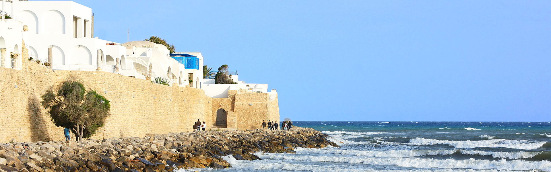 Hamammet coast Hamammet coast line in Tunisia